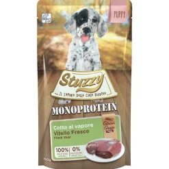 Stuzzy Puppy Dog Grain Free Monoprotein Pouch - Hondenvoer - Kalf 150 g