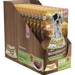 Stuzzy Puppy Dog Grain Free Monoprotein Pouch - Hondenvoer - Kalf 150 g