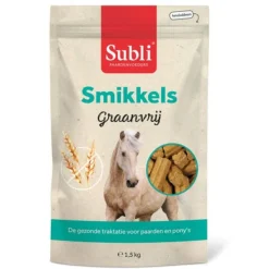 Subli Smikkels - Paardensnack - 1.5 kg Graanvrij