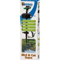 Superfish Bird&Cat Scare - Vogel & Kattenverjager - 13.1 cm Zwart