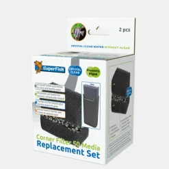 Superfish Corner Filter 50 Media - Filtermateriaal - 2 stuks