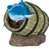 Superfish Deco Barrel Shark - Aquarium - Ornament - 10x12x12 cm