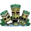 Superfish Deco Tiki Triple - Aquarium - Ornament - 23x10x16 cm Bruin