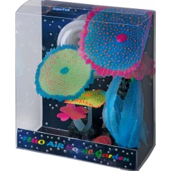 Superfish Fluo Air Coral Garden - Aquarium - Ornament - 14x7x21 cm Blauw