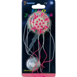 Superfish Fluo Jellyfish Rose - Aquarium - Ornament - 8x4x17 cm Pink S