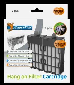 Superfish Hang On Cardridge 2 St - Filters - 2 stuks 100/200 Liter