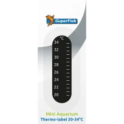 Superfish Plakthermometer - Aquarium Toebehoren - 1 stuk
