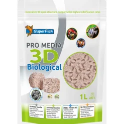 Superfish Pro Media 3d - Filtermateriaal - 1000 ml