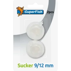 Superfish Zuignap - Aquarium Toebehoren - 2 stuks 9/12 Mm