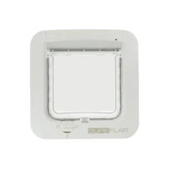 Sureflap Dierenluik Microchip S - Kattenluik - 20x7x20 cm Wit