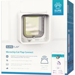 Sureflap Microchip Kattenluik Connect - Kattenluik - Wit