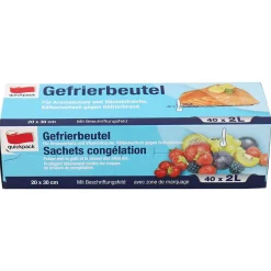 Talen Tools Diepvrieszak 2 Liter - Bewaarzakken - 20x30 cm 2 l 40 stuks