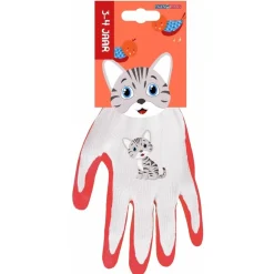Talen Tools Handschoen Poes - Kinderhandschoen - Roze 3-4 Jaar