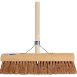 Talen Tools Zaalveger Met Steel - Reiningingsgereedschap - Bruin