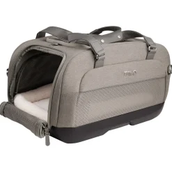 Tavo Pets Dupree Autostoel - Hondenautoaccessoire - 47x29x26 cm Grijs Zwart