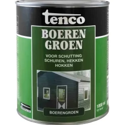 Tenco Boerengroen - Tuinbeits - 1 l Groen Transparant