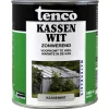 Tenco Kassenwit - Zon en warmtewerend - 1 l Wit Dekkend / Transparant Bij Regen
