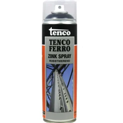 Tenco Tencoferro Spuitbus - Roestwerende Ijzerverf - 500 ml Zink Dekkend