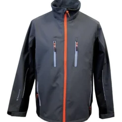 Terra Trend Job Softshell Jas Donkergrijs&Zwart - Werkkleding