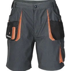 Terra Trend Job Werkshort Grijs&Oranje&Zwart - Werkkleding