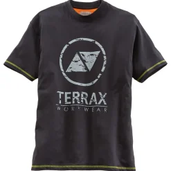 Terrax T-Shirt Zwart&Lime - Werkkleding