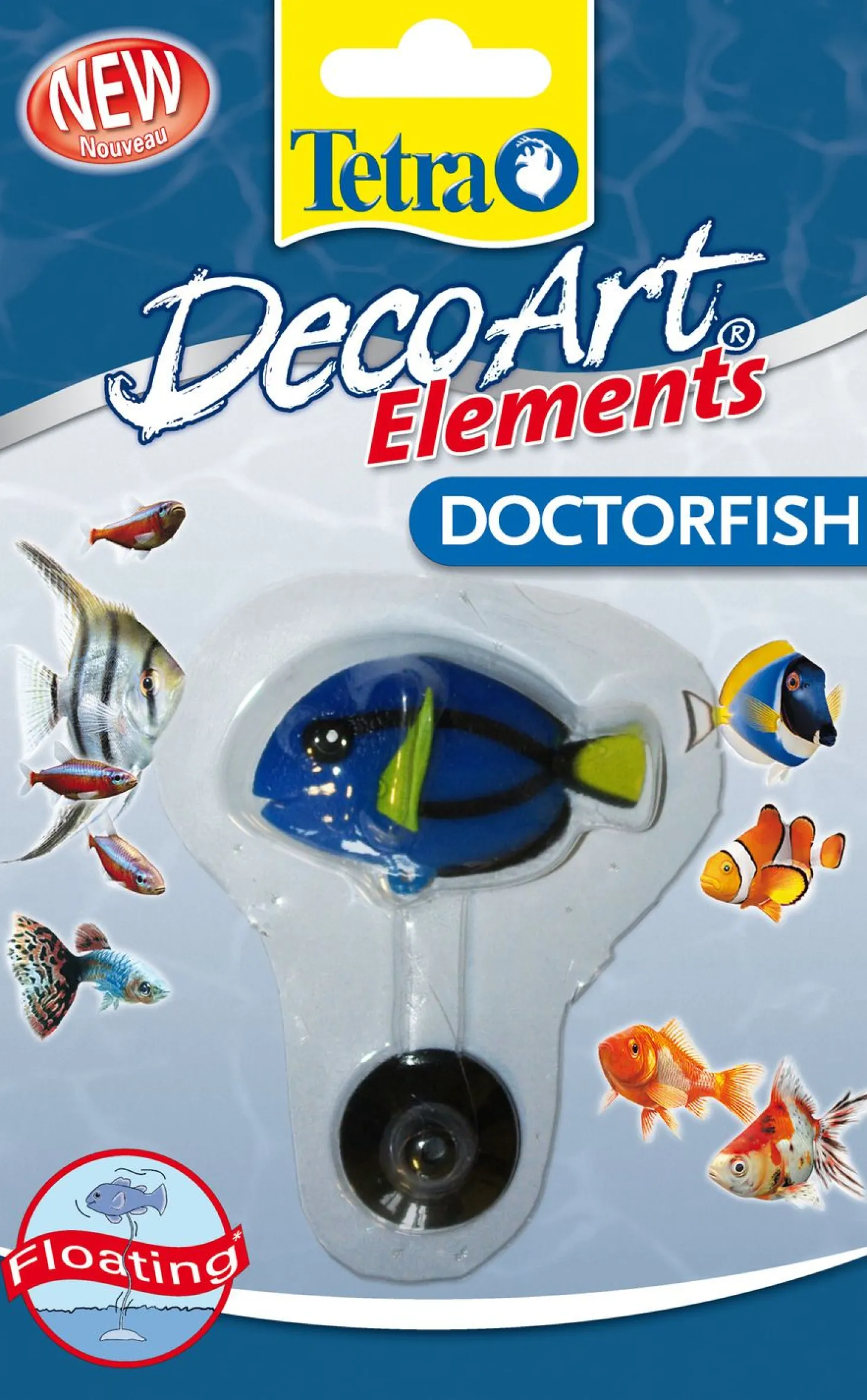 Tetra Decoratie Element Doctorfish - Aquarium - Ornament - per stuk