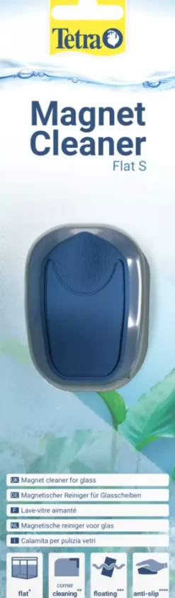 Tetra Magnet Cleaner Flat Blauw - Algenmagneet