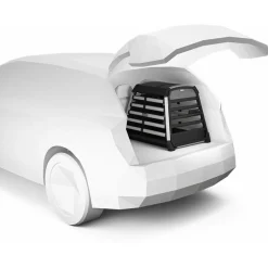 Thule Allax Compact Transportbench - Hondenautobench - Grijs 77-82x65x65 Cm M Compact