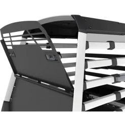 Thule Allax Transportbench - Hondenautobench - Grijs 93-105x70x69 Cm Large