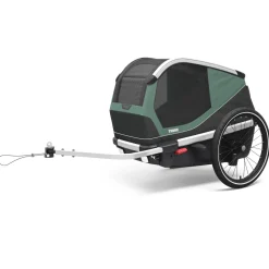 Thule Fietskar Bexey Groen&Zwart&Aluminium - Hondenfietskar