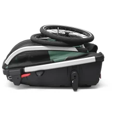 Thule Fietskar Bexey Groen&Zwart&Aluminium - Hondenfietskar