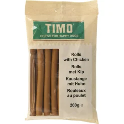 Timo Kip Rolls - Hondensnacks - Kip 200 g