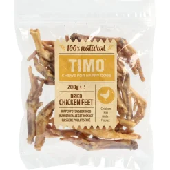 Timo Kippenpoten Gedroogd - Hondensnacks - 200 g