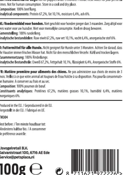 Timo Longen - Hondensnacks - Rund 100 g
