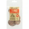 Timo Pure Meat Coins - Hondensnacks - Kalkoen 5.2 cm 10 stuks