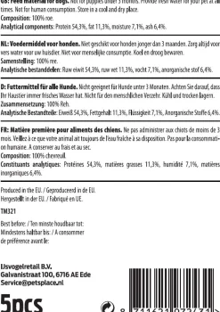 Timo Ree-Oren Met Haar - Hondensnacks - 5 stuks