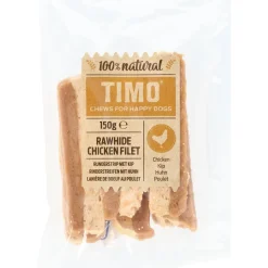 Timo Runderstrip Met Rund - Hondensnacks - Ø11 cm 150 g