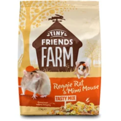 Tiny Friends Farm Reggie Rat & Mimi Mouse - Rattenvoer