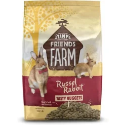 Tiny Friends Farm Russel Rabbit Tasty Nuggets - Konijnenvoer - 1.5 kg