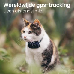 Tractive Gps Cat Mini - Kattenlocatievinder - 5.5x2.8x1.7 cm Dark Navy Geschikt Voor Katten > 3 Kg