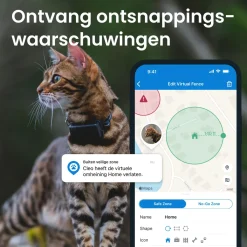 Tractive Gps Cat Mini - Kattenlocatievinder - 5.5x2.8x1.7 cm Dark Navy Geschikt Voor Katten ><noscript><img width=