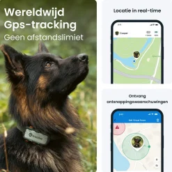 Tractive Gps Tracker Dog Xl Adventure - Hondenlocatievinder - 97x51x24 mm 115 g Grijs Geschiktvoorhonden>22kg