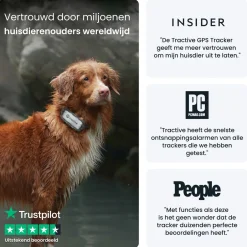 Tractive Gps Tracker Dog Xl Adventure - Hondenlocatievinder - 97x51x24 mm 115 g Grijs Geschiktvoorhonden><noscript><img width=