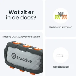 Tractive Gps Tracker Dog Xl Adventure - Hondenlocatievinder - 97x51x24 mm 115 g Grijs Geschiktvoorhonden><noscript><img width=