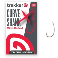 Trakker Curve Shank Xs Hooks - Vishaak