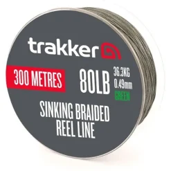 Trakker Sinking Braid Reel Line 13.6kg 300 m - Gevlochten lijn