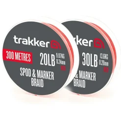 Trakker Spod Marker Braid Red 13.6kg - Gevlochten lijn - 300 m 30 lb