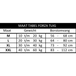 Tre Ponti Forza Tuig Rood&Reflectie - Hondenharnas