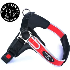 Tre Ponti Forza Tuig Rood&Reflectie - Hondenharnas