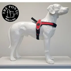 Tre Ponti Primo Tuig Rood&Reflecterend - Hondenharnas